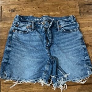 American Eagle Outfitters Women's Blue Denim Shorts